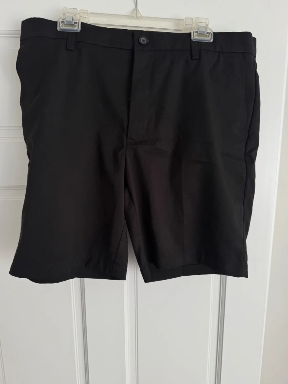 BUNDLE (2)-Amazon Essentials Men’s Slim Fit Chino Shorts (Black) and (Olive)